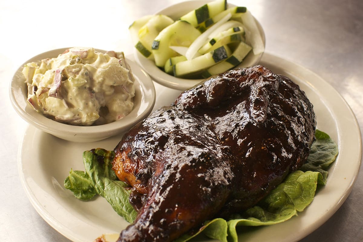 Loveless Blackberry BBQ Chicken Halves