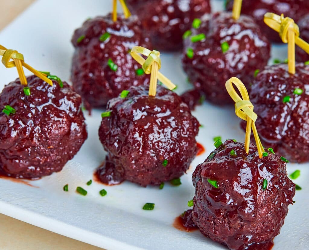 Blackberry Meatballs Recipe Loveless Cafe